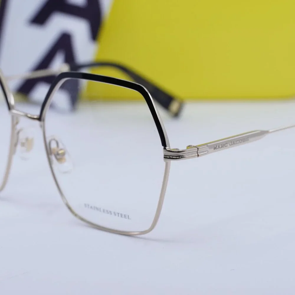 Final Price! Marc Jacobs MJ 1104 0RHL 00 Black/Gold Eyeglasses 57mm